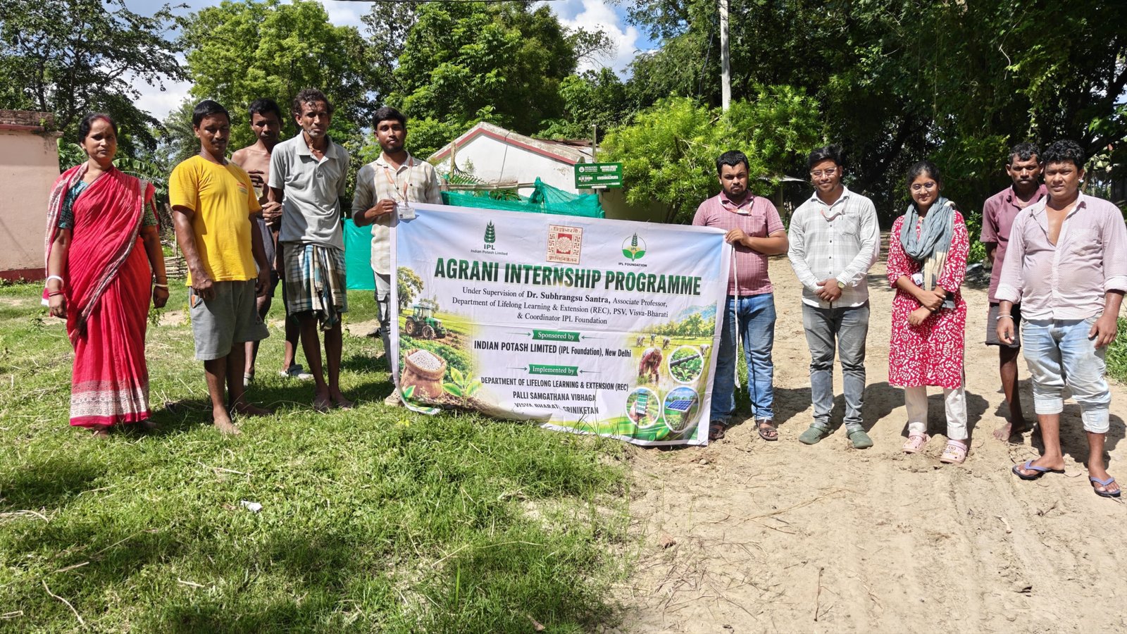 Brikkho Foundation Organizes Tree Plantation & Tree Adoption Programme at Laldah Village Under Mission Green Santiniketan